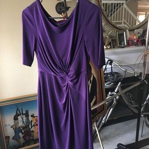 Connected Plum Dress